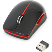 Platinet Wireless 2.4GHz Optical Mouse 1200DPI USB Black/Red