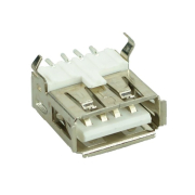 Usb 2.0 Connector A Type Up Solder In Silver