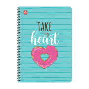 Trendy Τετράδιο Σπιράλ Β5 3 θεμάτων Take My Heart