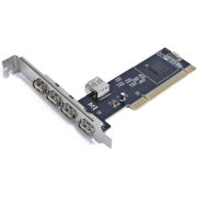 Gembird USB 2.0 PCI Κάρτα 4+1 Port