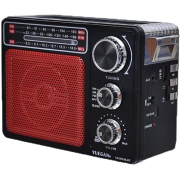 Yuegan Retro Φορητό Ραδιόφωνο AM/FM/SW 3 Band Receiver MP3 Player