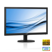 Monitor 22 LED PHILIPS 223V5L Black WIDE GA Refurbished