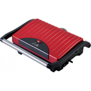 Τοστιέρα Με Αντικολλητικές Grill Πλάκες 700W Stg-101 Red Life
