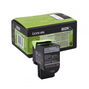 Toner Lexmark CX310/CX410/CX510 Low Black - 80C20K0 orig. 1.000 Σελ.