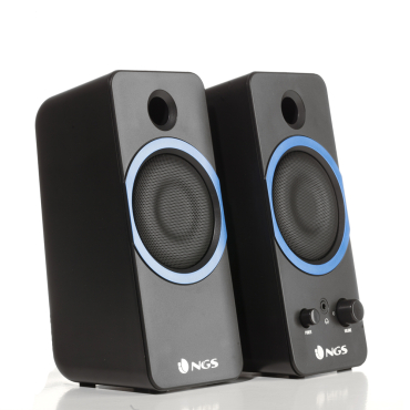 Ngs Gaming Speakers Model Gsx-200 Superbass Stereo Power 20w Box