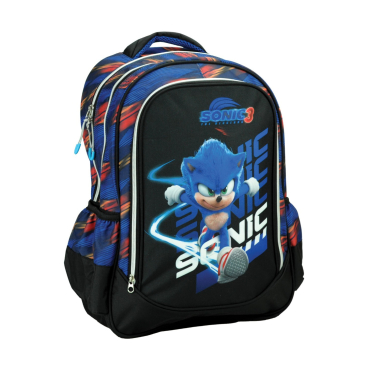 Gim Τσάντα Πλάτης Δημοτικού Οβάλ. Sonic 3 The Hedgehog