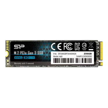 Silicon Power SSD PCIe Gen3x4 P34A60 M.2 2280 256GB 2.200-1.600MB/s