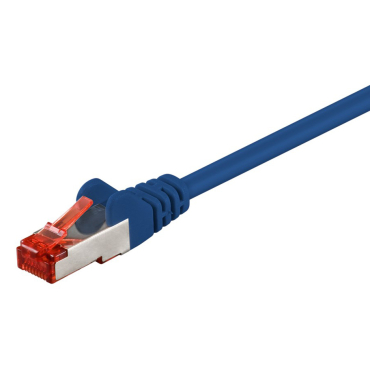 Goobay Καλώδιο Δικτύου 95512 CAT 6 S/FTP CCA 250MHz 5m Μπλε