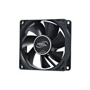 DEEPCOOL Ανεμιστήρας 80mm σε μαύρο χρώμα