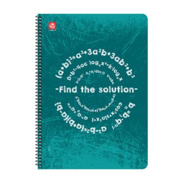 Trendy Τετράδιο Σπιράλ Β5 3 θεμάτων Find The Solution