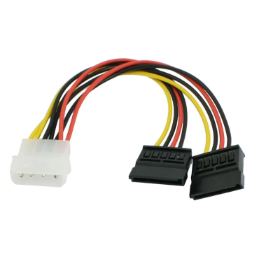 Καλώδιο Ρεύματος IDE Σε 2x SATA  20cm