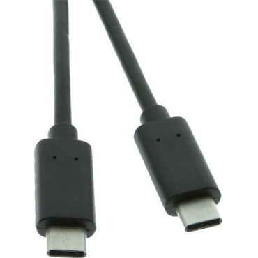 Powertech Καλώδιο USB-C 1m Μαύρο CAB-UC009