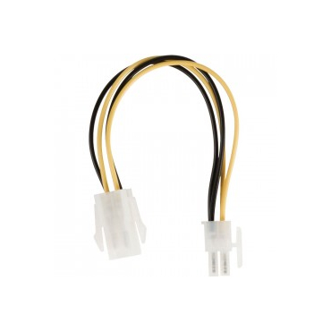 Valueline Καλώδιο προέκτασης τροφοδοσίας ATX-12V 4pin αρσ. σε ATX-12V 4pin θηλ. 0.15m