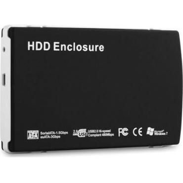 S-LINK ΕΞ. ΘΗΚΗ 2.5 ALUM. SATA HDD USB 2.0