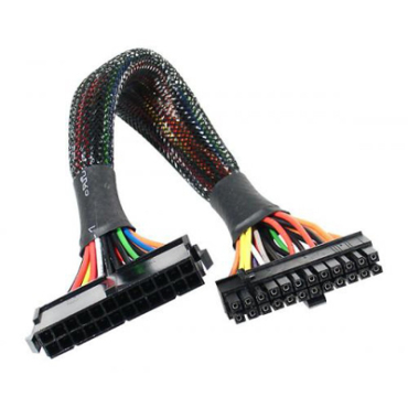 Adaptor 24-Pin Male to 24-Pin Female Extension 30cm Akasa