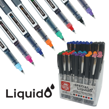 Special Liquido Στυλό Υγρής Μελάνης 72τεμ.