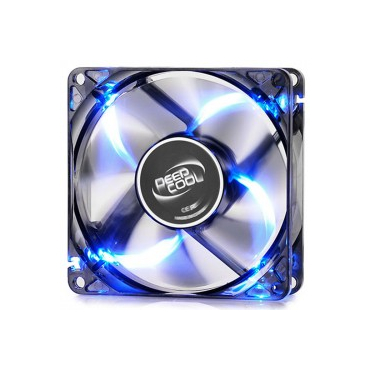 DEEPCOOL Ημιδιαφανής ανεμιστήρας 80mm με μπλε LED