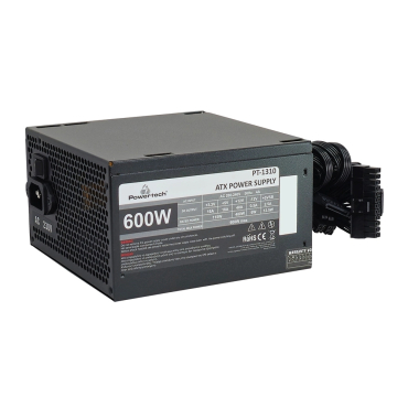 Powertech Τροφοδοτικό PC 600W ATX 120mm Fan