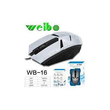 Weibo Internet Laser USB 3.0/2.0/1.1 Optical Mouse 2000dpi Black Silver