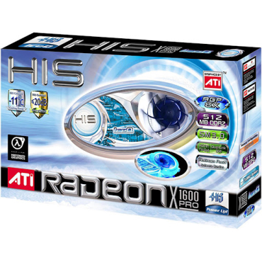 HIS Radeon X1600PRO IceQ AGP 512MB DDR2 Dual Link DVI σύστημα ψύξης IceQ