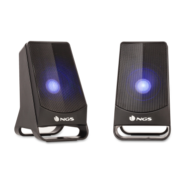 Ngs Gaming Speakers Gsx-205 Illuminated 2.0 Power 10w Box