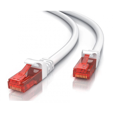 Powertech Καλώδιο Δικτύου Cat 6 U Utp Cca 24awg 7.5m Γκρι