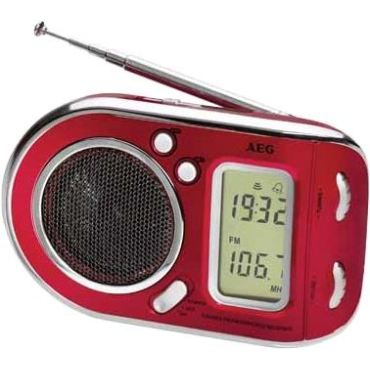 Aeg We 4125 Red Multi Band Radio