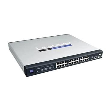 Switch Linksys SRW2024 24-Port Gigabit + 2 Expansion Slots