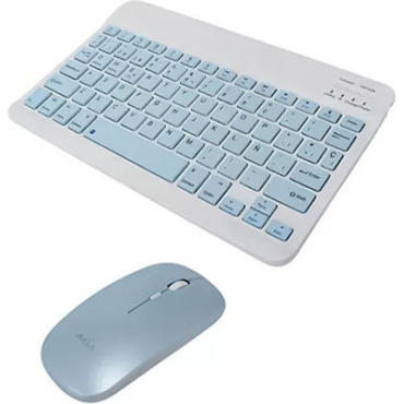 AOAS Σετ Πληκτρολόγιο & Ποντίκι Ασύρματο Bluetooth Αγγλικό US
