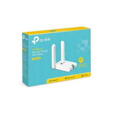 Wireless Lan Tplink 300mbps High Gain Usb Adapter Με 2 Κεραίες Ver 5.2