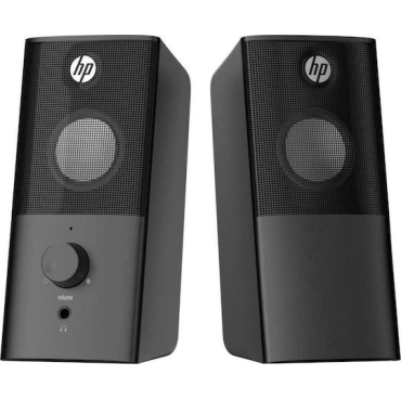 HP DHS-2101 Ηχεία Υπολογιστή 2.0 με Ισχύ 12W σε Μαύρο Χρώμα