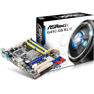 M-ATX Motherboard Socket 775 / Intel G41 Chipset VGA 2xDDR3 2xPCI 1xPCI-Express x16 SATA2