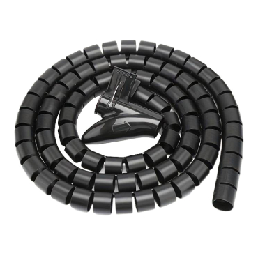 Powertech Δεματικό Καλωδίων Πλαστικό Φ20mm 2m Μαύρο
