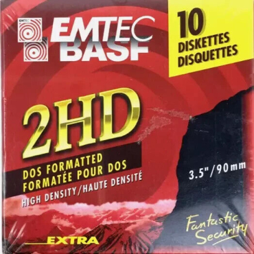EMTEC Floppy Disk 3.5 2HD 1.44MB
