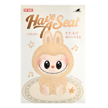 Labubu The Monsters Have a Seat Vinyl Plush Blind Box