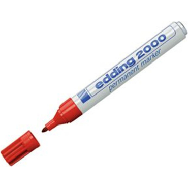 Edding 2000C Ανεξίτηλος Μαρκαδόρος Κόκκινος