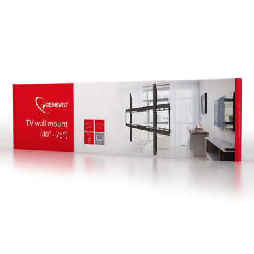 Gembird TV Wall Mount (fixed) 40”-75”