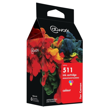 Μελάνι @Work CL-511 Colour Ανακατασκευασμένο