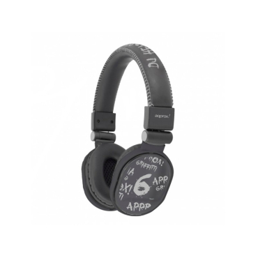 Aqprox Ακουστικα Dj Graffiti Grey Kt