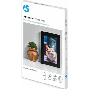 HP A6 Glossy Photo Paper 10x15cm 25 Sheets