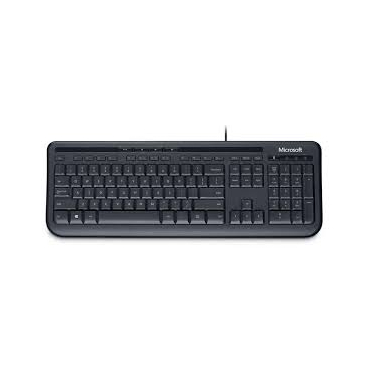 Microsoft Wired 600 Keyboard Slim 1576 Black