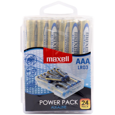 MAXELL Αλκαλικές LR03 Μπαταρία AAA (24 τμχ)