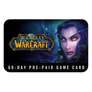Κάρτα Προπληρωμένου Χρόνου World of Warcraft – 2 Μήνες