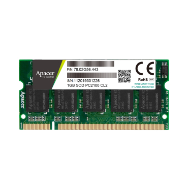 Apacer Ddr-Sod 1024mb 400mhz Pc3200