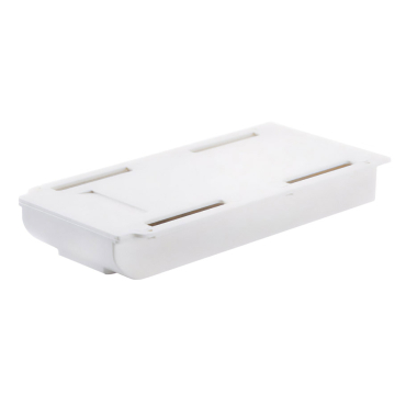 Πλαστικό ράφι γραφείου 21.5 x 11 x 3cm λευκό
