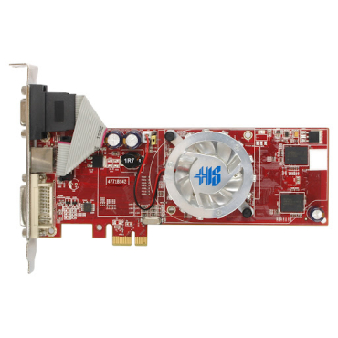 HIS VGA PCI-Express X1550 128MB HyperMemory 512MB DDR TV/DVI