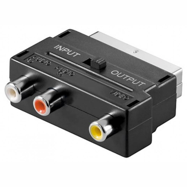 Vcom Adapter Scart / 3rca Svideo