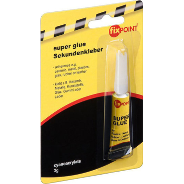 FixPoint Κόλλα Gel Στιγμής Super Glue Κυανοακρυλική 3gr