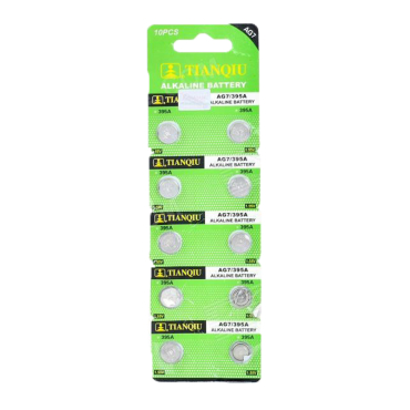 Tianqiu Μπαταρία Αλκαλική Λιθίου 1.55V - AG7 / 395A