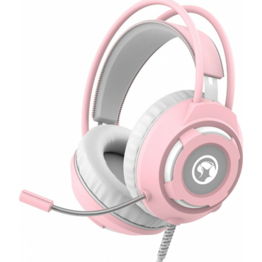 Marvo HG8936 Over Ear Gaming Headset with Connection 2x3.5mm / USB Pink